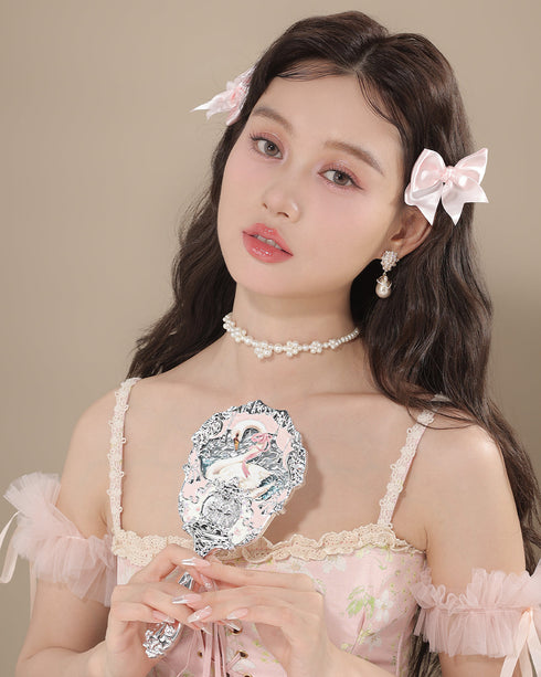 FLOWER KNOWS | Swan Ballet Hand Mirror
