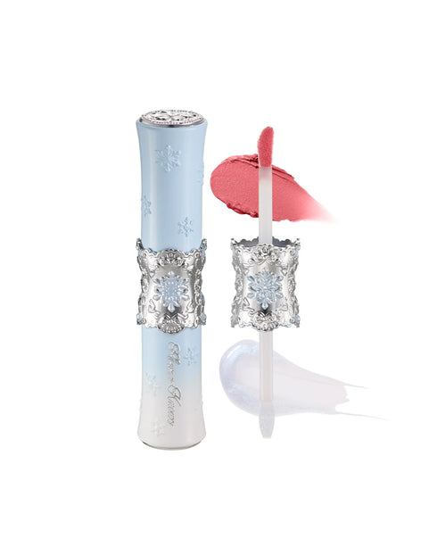 FLOWER KNOWS | Snow Ballet Lip Duo 2-in-1 Soft Matte Color & Gloss