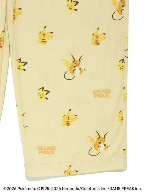 GELATO PIQUE | Pokémon Sleep Pikachu Long Sleeve T-Shirt & Pants Loungewear Set