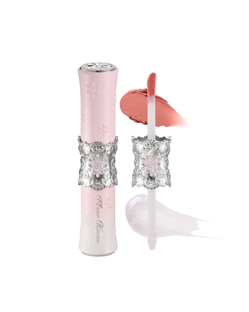 FLOWER KNOWS | Snow Ballet Lip Duo 2-in-1 Soft Matte Color & Gloss