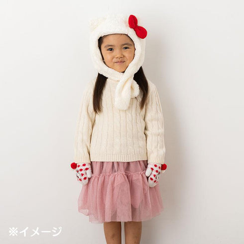 SANRIO | Hello Kitty Kids Hooded Muffler Scarf
