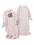 GELATO PIQUE|Dog Trio Maxi Long Sleeve Loungewear Dress