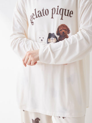 GELATO PIQUE|Dog Trio Oversized Pajamas