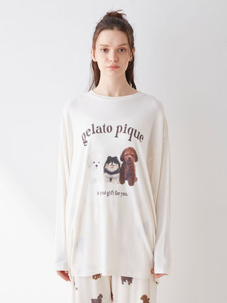 GELATO PIQUE|Dog Trio Oversized Pajamas