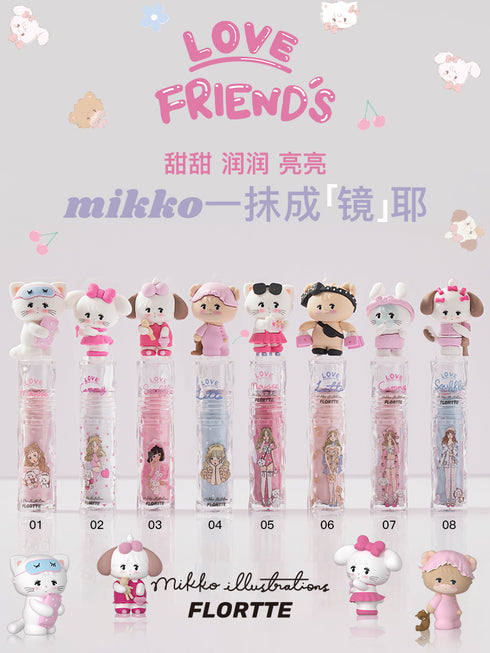 FLORTTE | MIKKO Ice Glazed Mirror Lip Lasting Tint