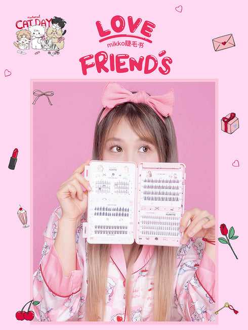 FLORTTE | Mikko Love Friends False Eyelashes