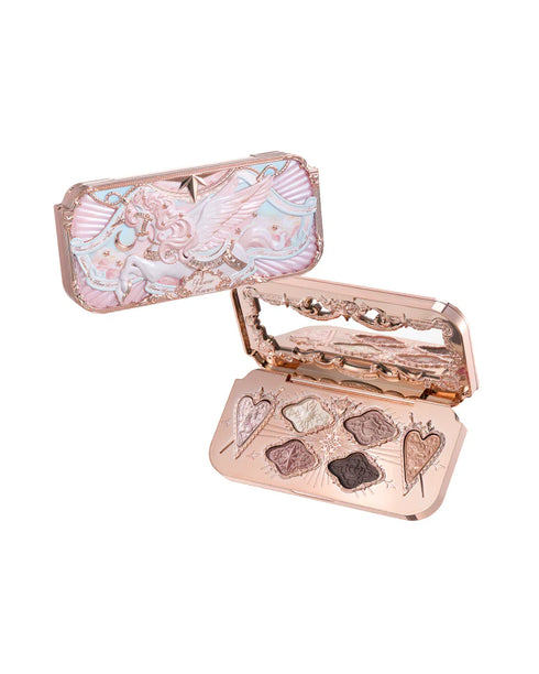 FLOWER KNOWS | Knight Unicorn 6-Color Satin Makeup Palette