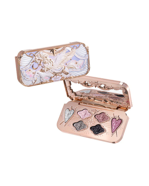 FLOWER KNOWS | Knight Unicorn 6-Color Satin Makeup Palette
