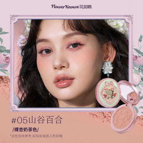 FLOWER KNOWS | Midsummer Fairytales Collection Velvet Embossed Blush