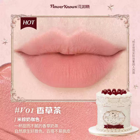 FLOWER KNOWS | Strawberry Cupid Cake Lip Cream