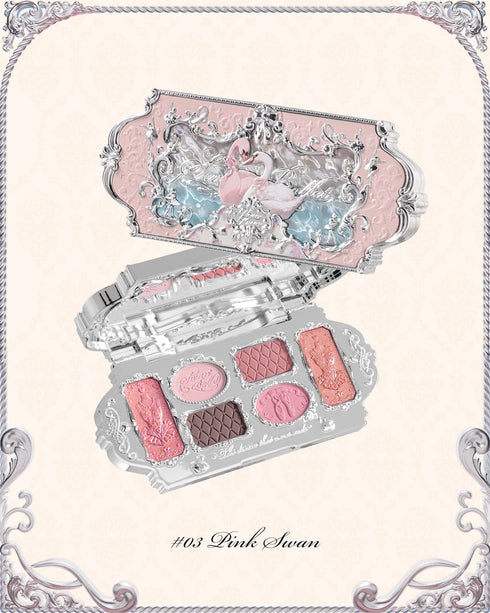 FLOWER KNOWS | Swan Ballet Six Color Eyeshadow Palette
