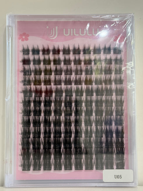 UILULU | Multi-Length Mega Volume Cluster Eyelashes U05