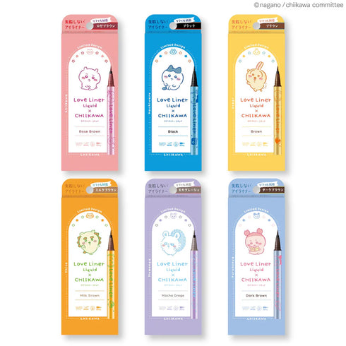 LOVE LINER | Liquid Eyeliner x Chiikawa