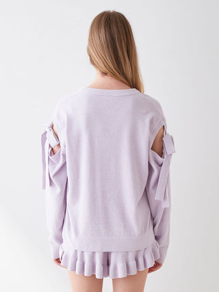 GELATO PIQUE|Mousse Ribbon Pullover&Shorts