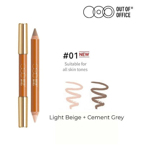 OUT OF OFFICE | Highlighter & Contour Duo Pencil Pro 001