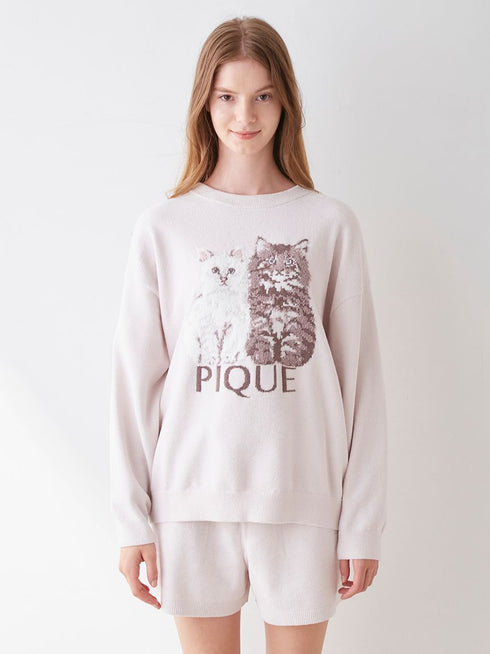GELATO PIQUE|Twin Cat Jacquard