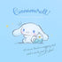 SANRIO | Cinnamoroll Clear File With Fastener Pocket
