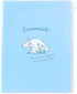 SANRIO | Cinnamoroll Clear File With Fastener Pocket