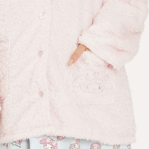 SANRIO | Dress-up Gown Women's M~L Size Poodle Boa Gown Roomwear