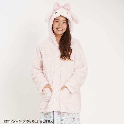 SANRIO | Dress-up Gown Women's M~L Size Poodle Boa Gown Roomwear