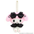 SANRIO | Girly Black My Melody Mascot Plush Keychain