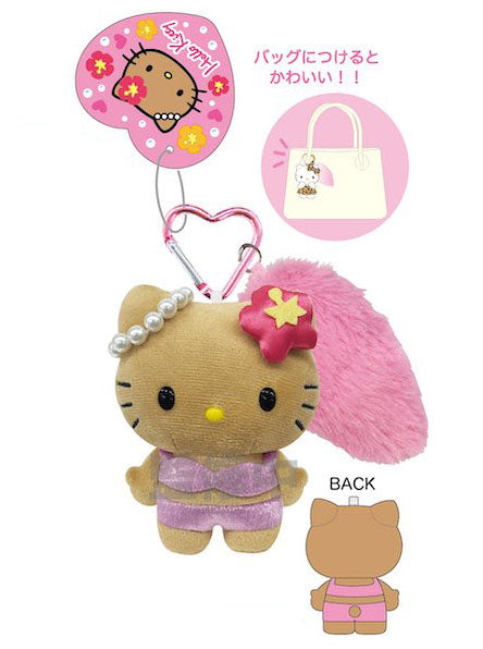 SANRIO | HelloKitty GOGO Kogal Collection Tail Charm Mascot Keychain