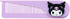 SANRIO | Kuromi Portable Foldable Hair Comb Hairbrush