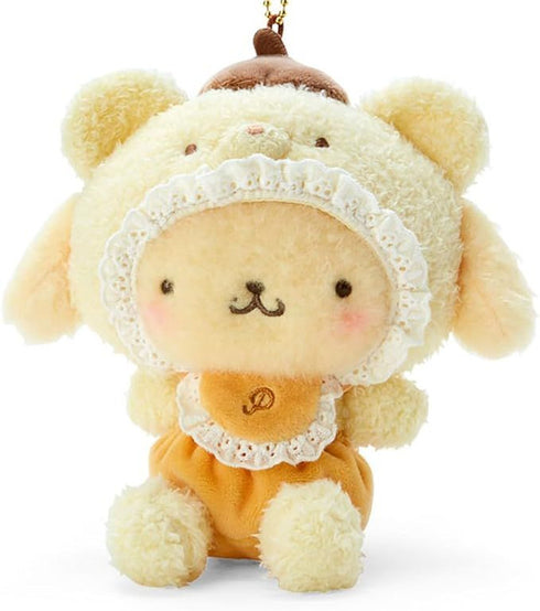 SANRIO | Latte Color Bear Plush Keychain