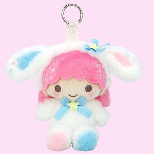 SANRIO | LittleTwinStars White Bunny Plush Keychain