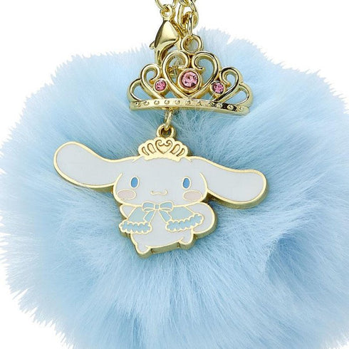 SANRIO | Thrilling Tiara Fluffy Plush Ball Keychain