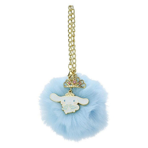 SANRIO | Thrilling Tiara Fluffy Plush Ball Keychain