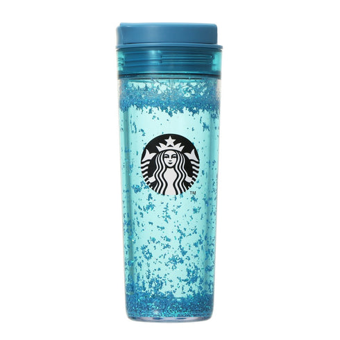 STARBUCKS | Blue Glitter Tumbler