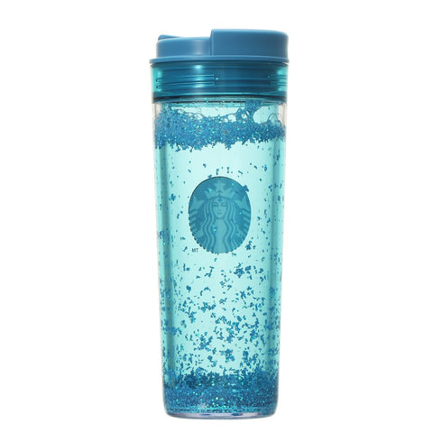 STARBUCKS | Blue Glitter Tumbler
