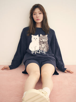 GELATO PIQUE|Twin Cat Jacquard