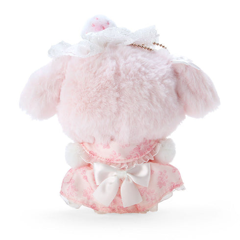 SANRIO | White Strawberry Tea Time My Melody Plush Keychain