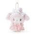 SANRIO | White Strawberry Tea Time My Melody Plush Keychain