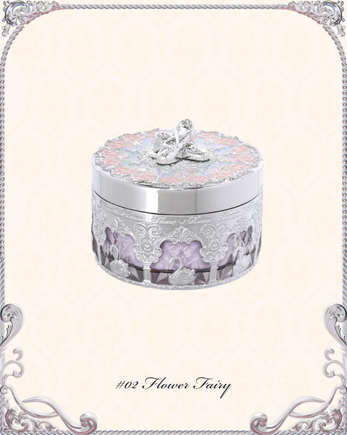 FLOWER KNOWS | Swan Ballet Music Box Loose Setting Powder