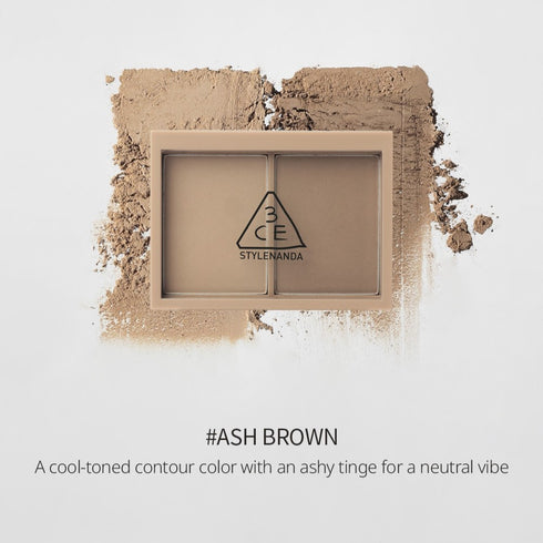 3CE | Contour Shading | #Ash Brown