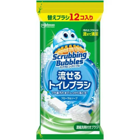 S. C. JOHNSON & SON | Scrubbing Bubbles Flushable Toilet Brush
