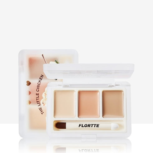 FLORTTE | They are Cute Three-Color Concealer