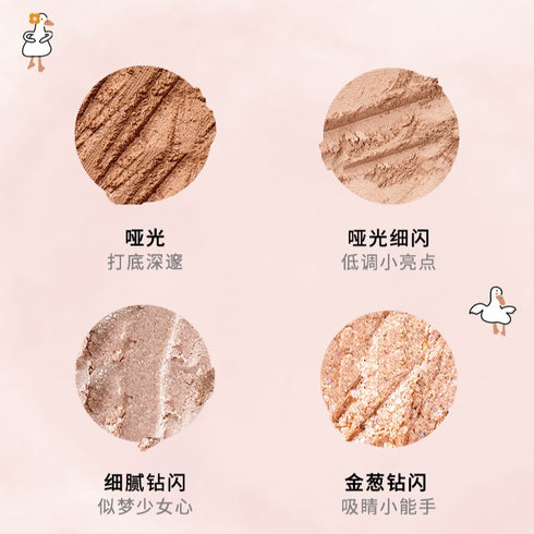 FLORTTE | Duck's Club Eye Palette