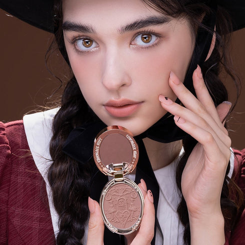 FLOWER KNOWS | Chocolate Wonder-Shop Embossed Blush