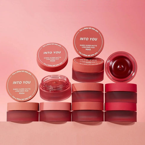 INTO YOU | Canned Shero Super Matte Lip & Cheek Mud
