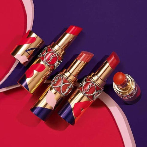 YVES SAINT LAURENT | Rouge Volupté Shine I Love U So Pop