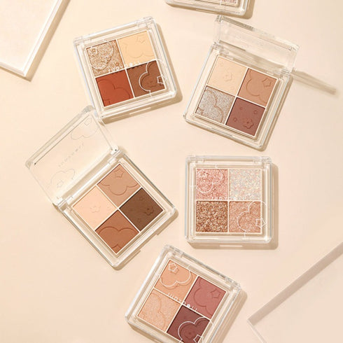 JUDYDOLL | Soft Cloud 4 Colors Eyeshadow Palette