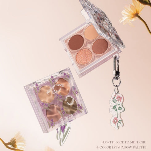 FLORTTE | Nice to Meet Chu 4-Color Eyeshadow Palette