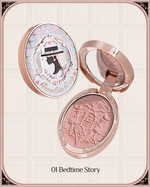 FLOWER KNOWS | Chocolate Wonder-Shop Embossed Blush