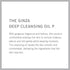THE GINZA | Deep Cleansing Oil P