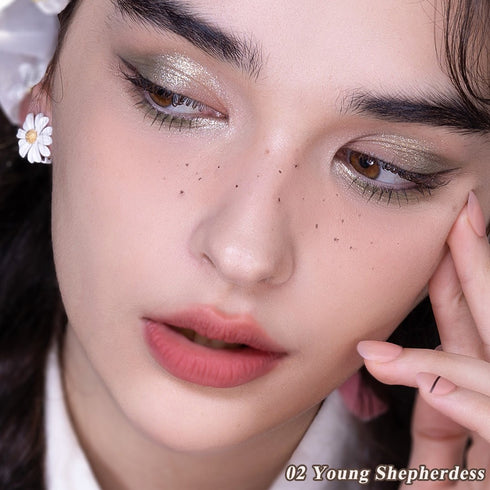 FLOWER KNOWS | Chocolate Wonder-Shop Eight-Color Eyeshadow Palette