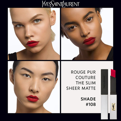 YVES SAINT LAURENT | Rouge Pur Couture The Slim Sheer Matte